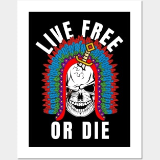 Live Free or die Posters and Art